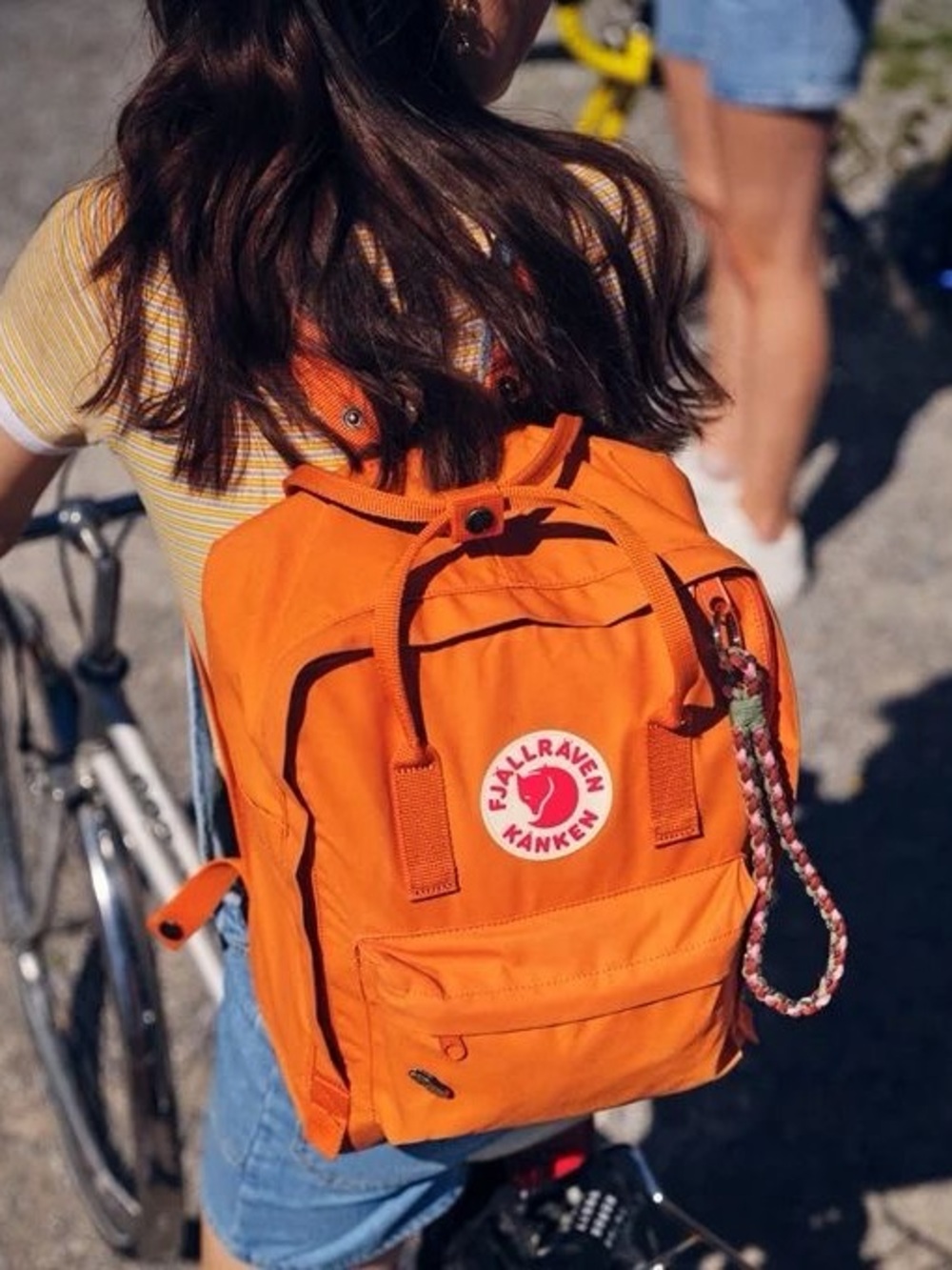 Fjallraven Kånken Backpack in Vibrant Orange